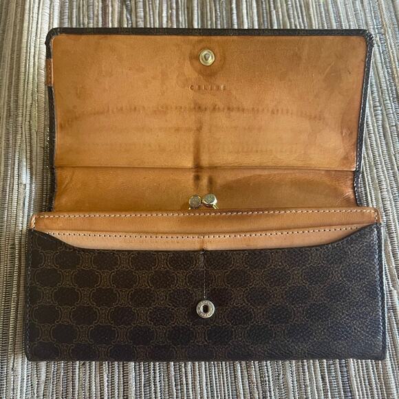 Celine Paris Macadam long wallet brown - Picture 4 of 12